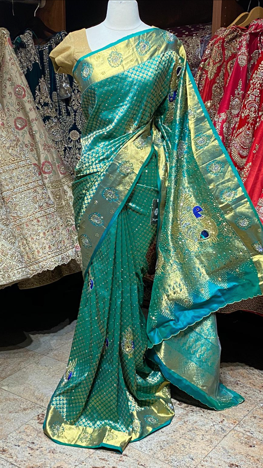 Pure Silk Kanjeevaram Manthrakodi