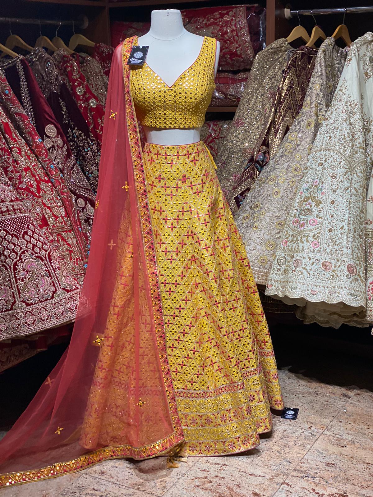 Saffron Yellow Unmissable Rangaadi Party Wear Collection PWC-038