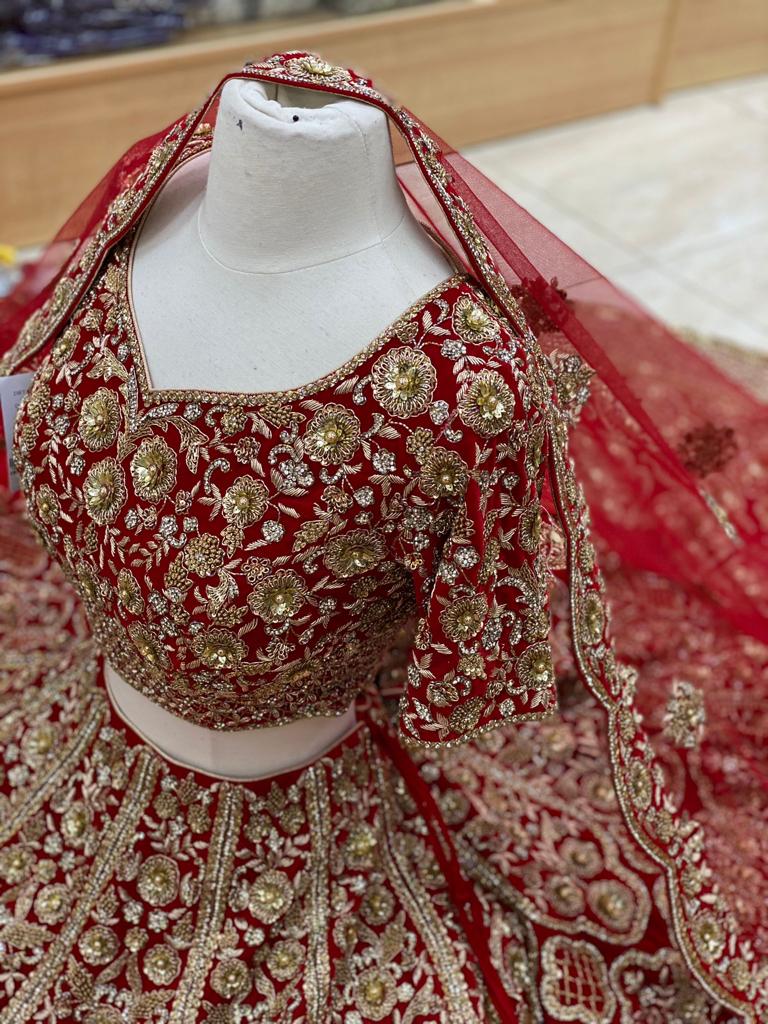 Ruby Red Persian Bridal Collection -40
