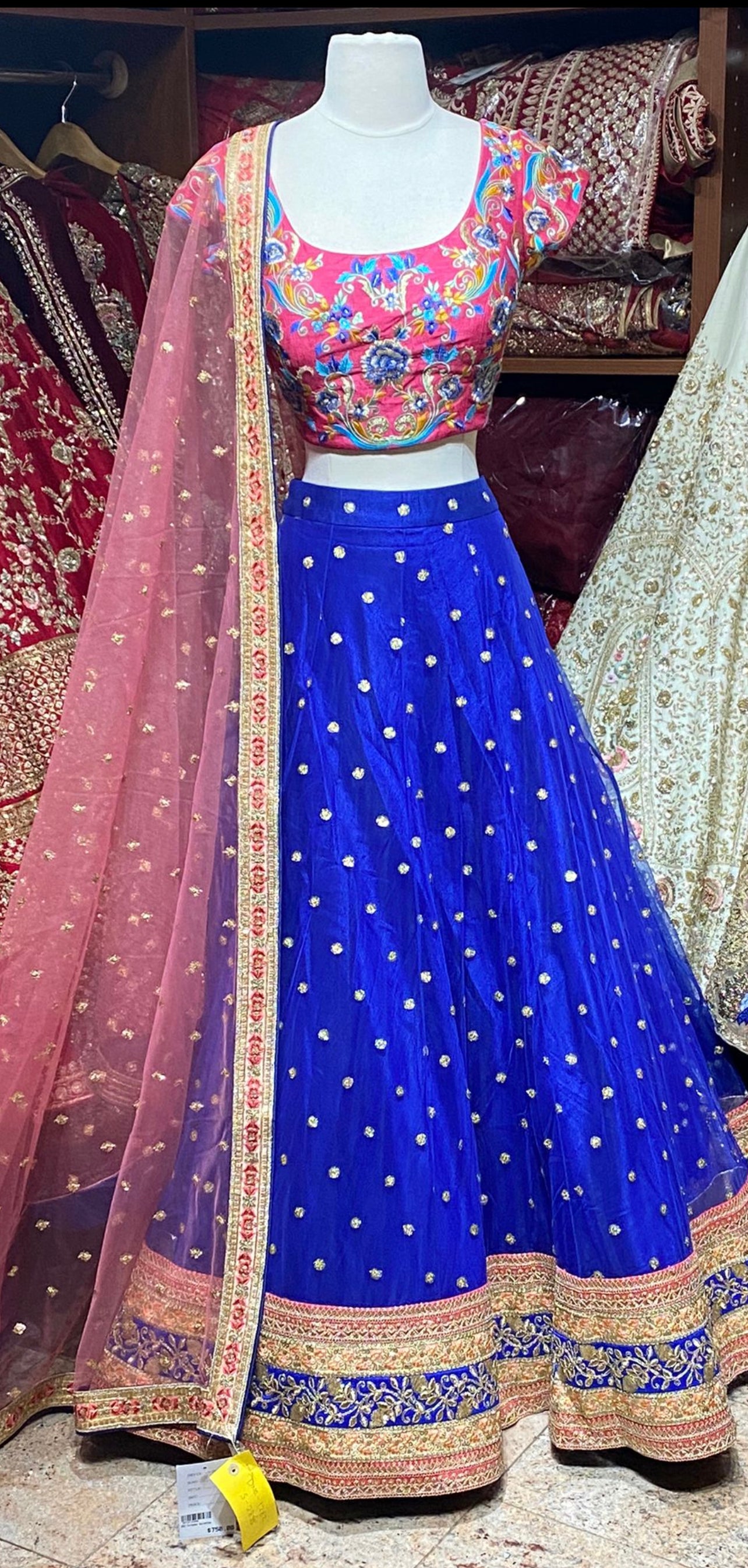 Royal Blue New Era Party Wear Collection PWL-294