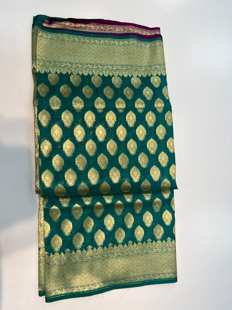 Blended Banarasi Saree-016