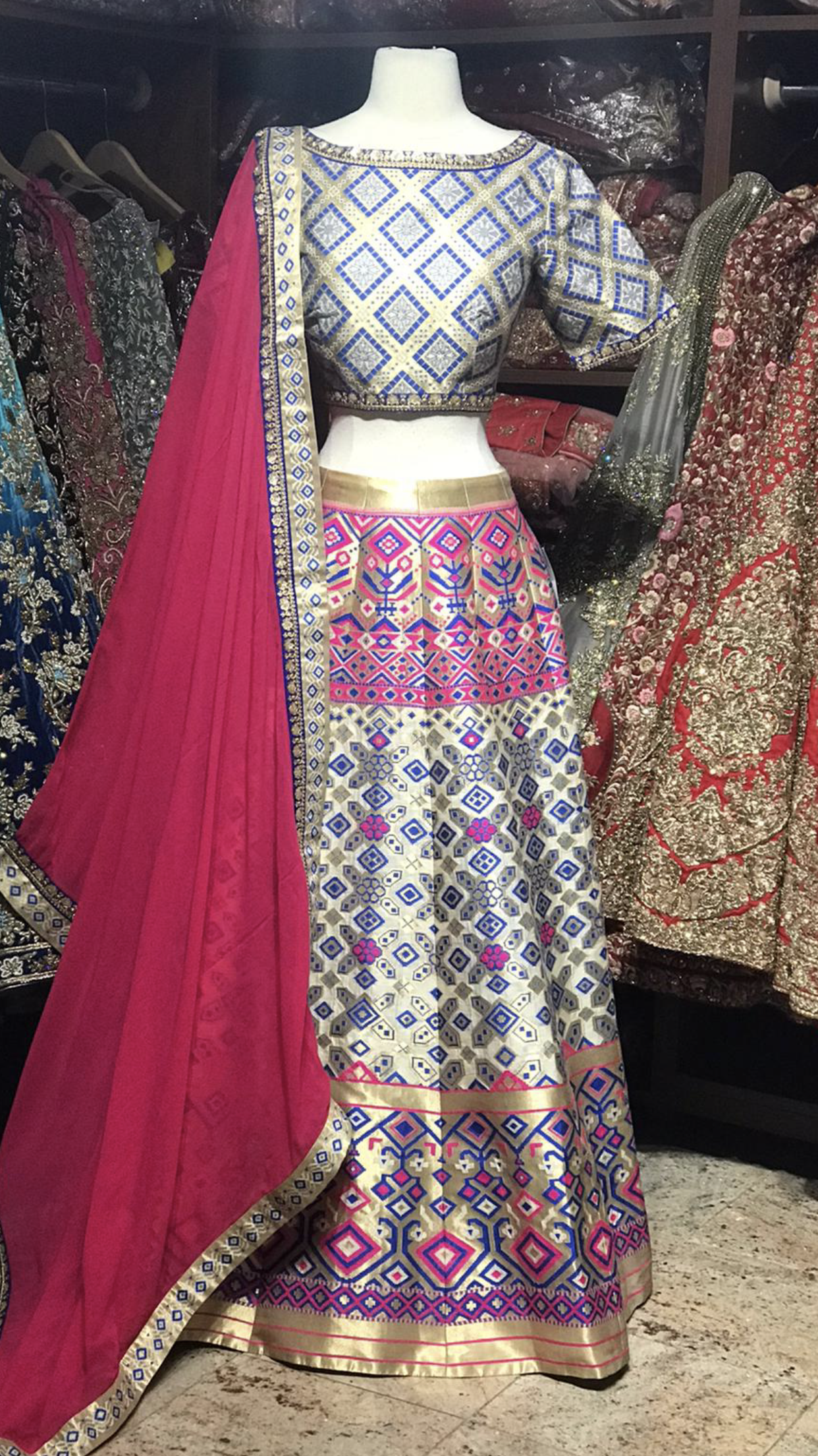 The Fall 2020 Banarasi Lehenga Collection Bl-21