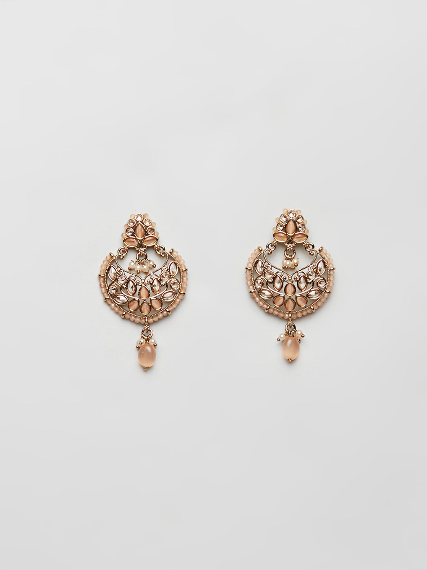 Kundan Pearl Earring ERD7