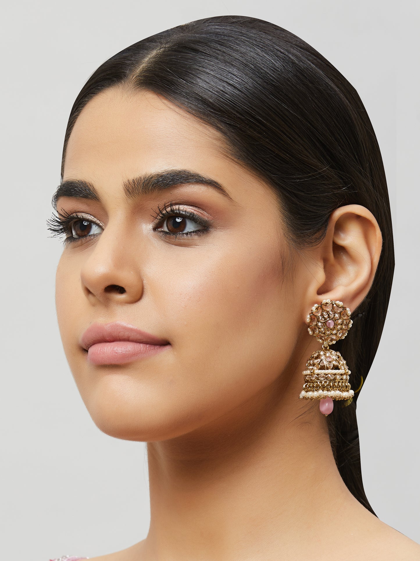 Kundan Jhumka Earring ERD8