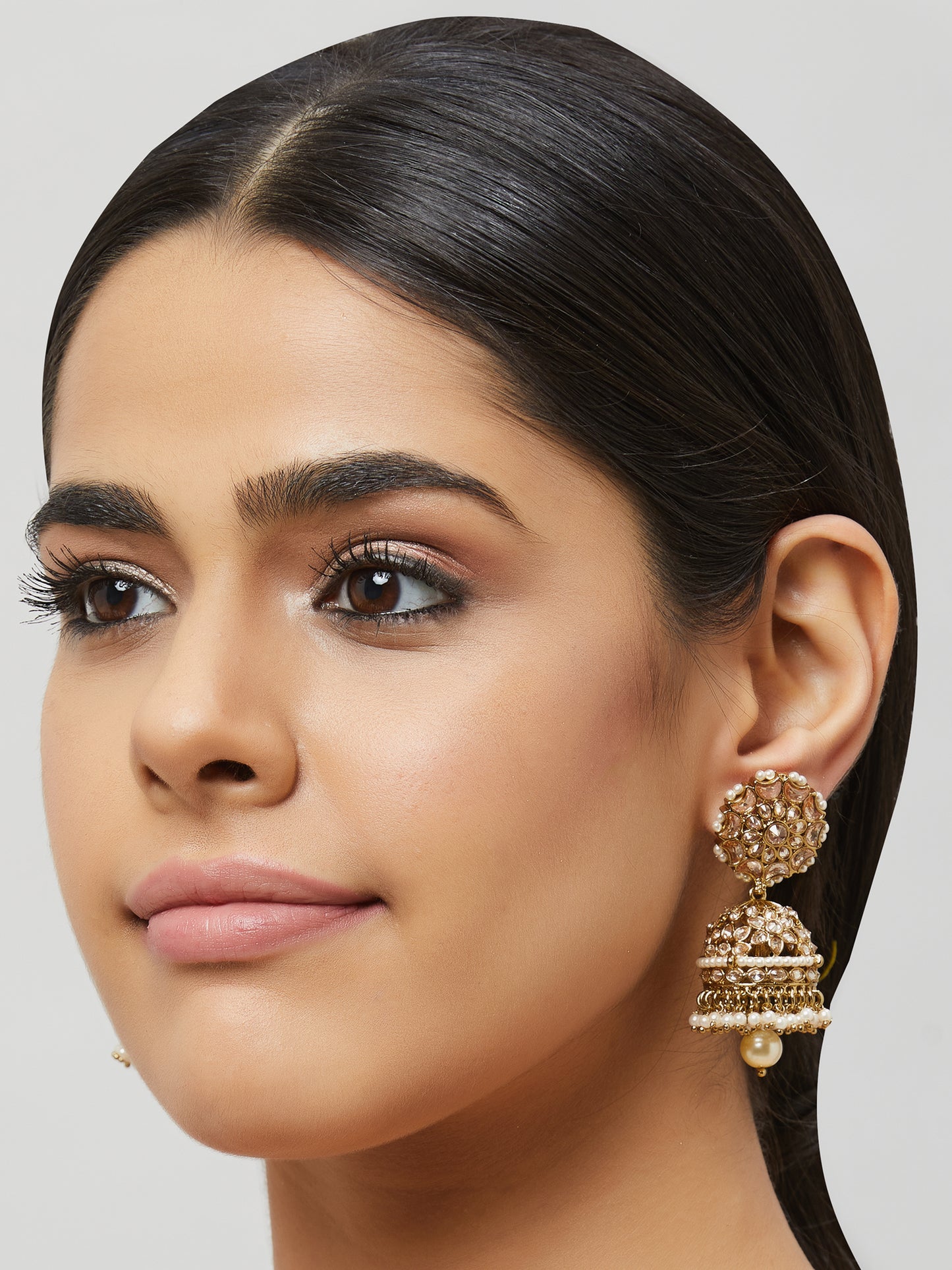 Kundan Jhumka Earring ERD8