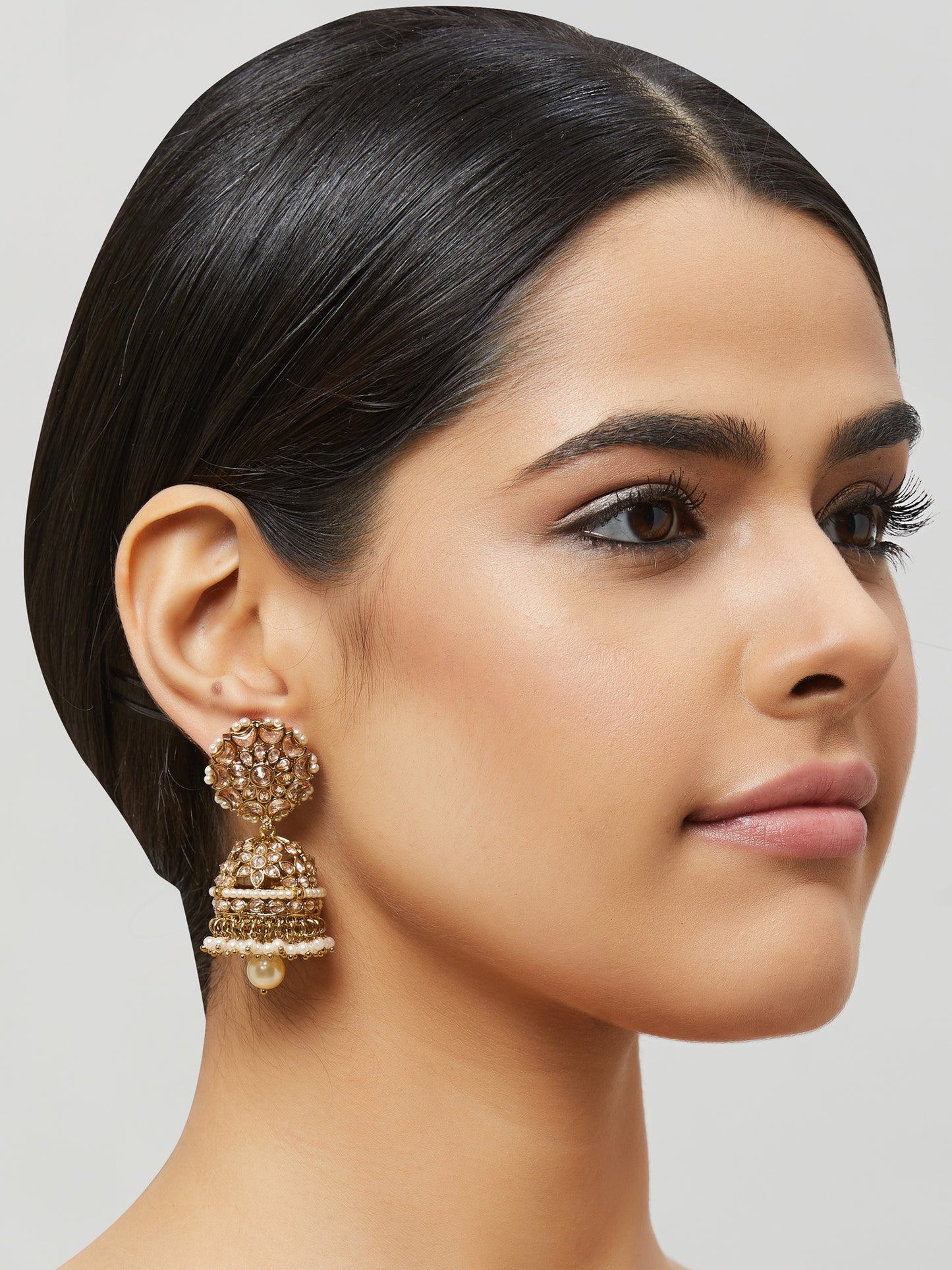 Kundan Jhumka Earring ERD8