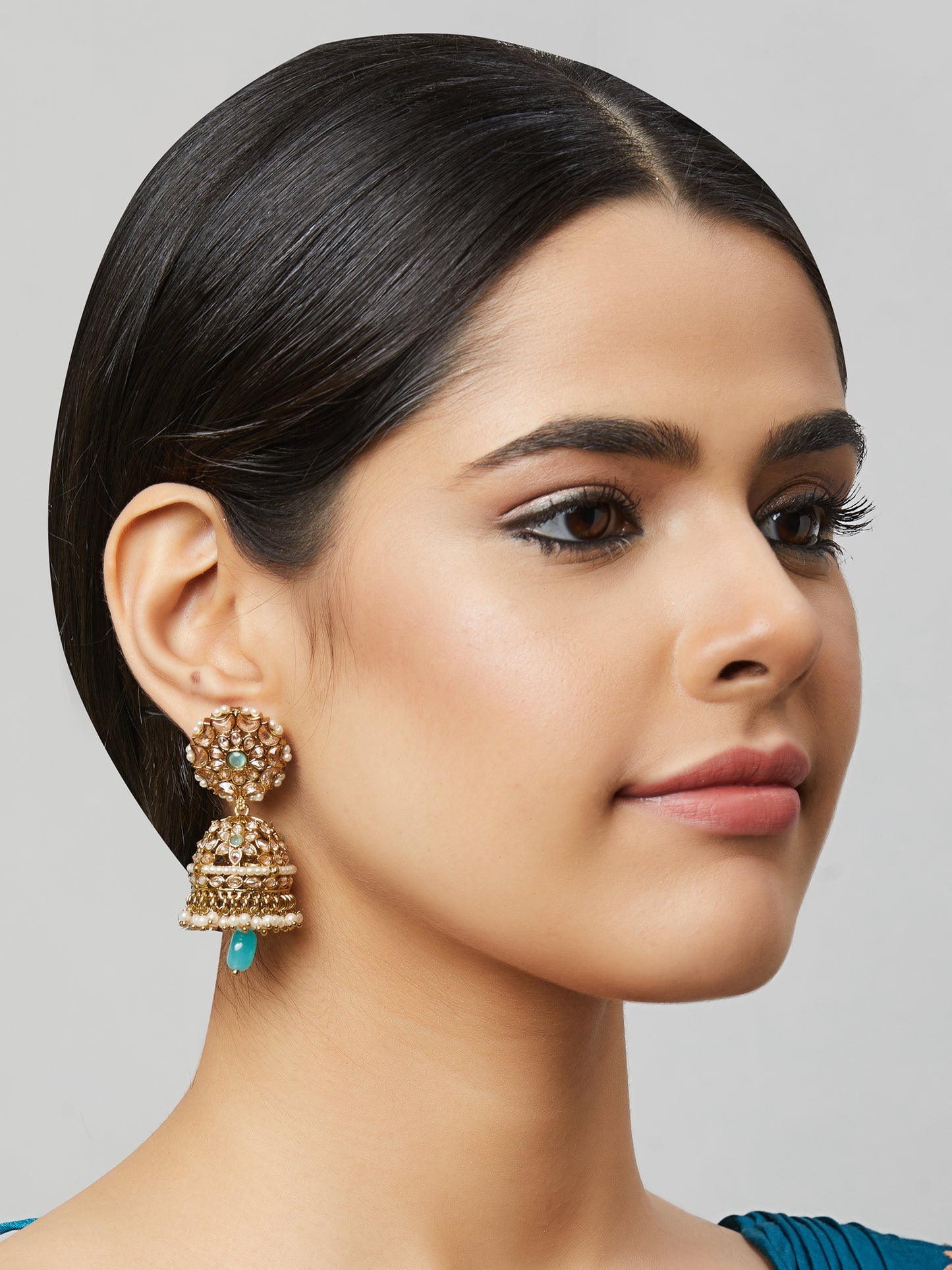 Kundan Jhumka Earring ERD8