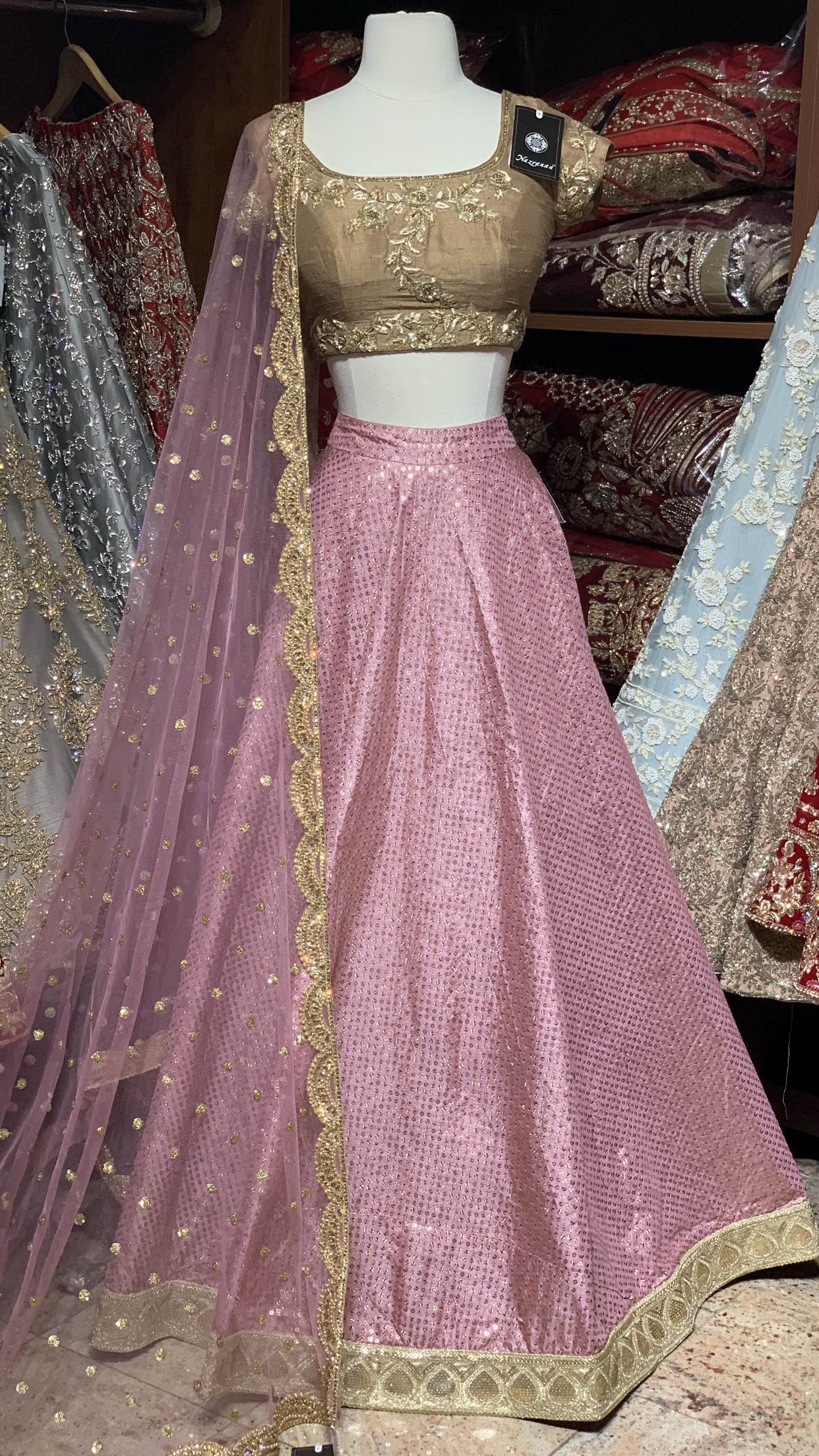 The Zarina lehenga-PW10