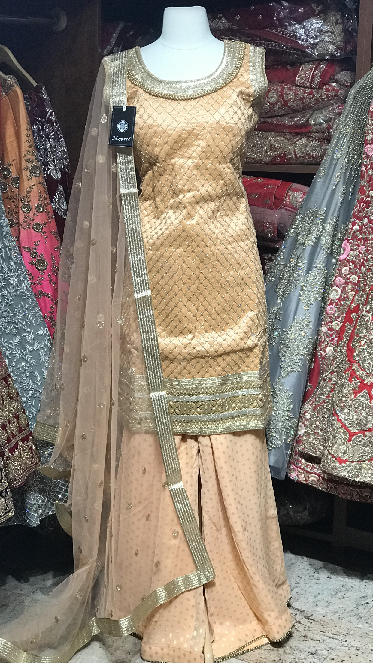 Silk Size 38 Special Sharara Suit