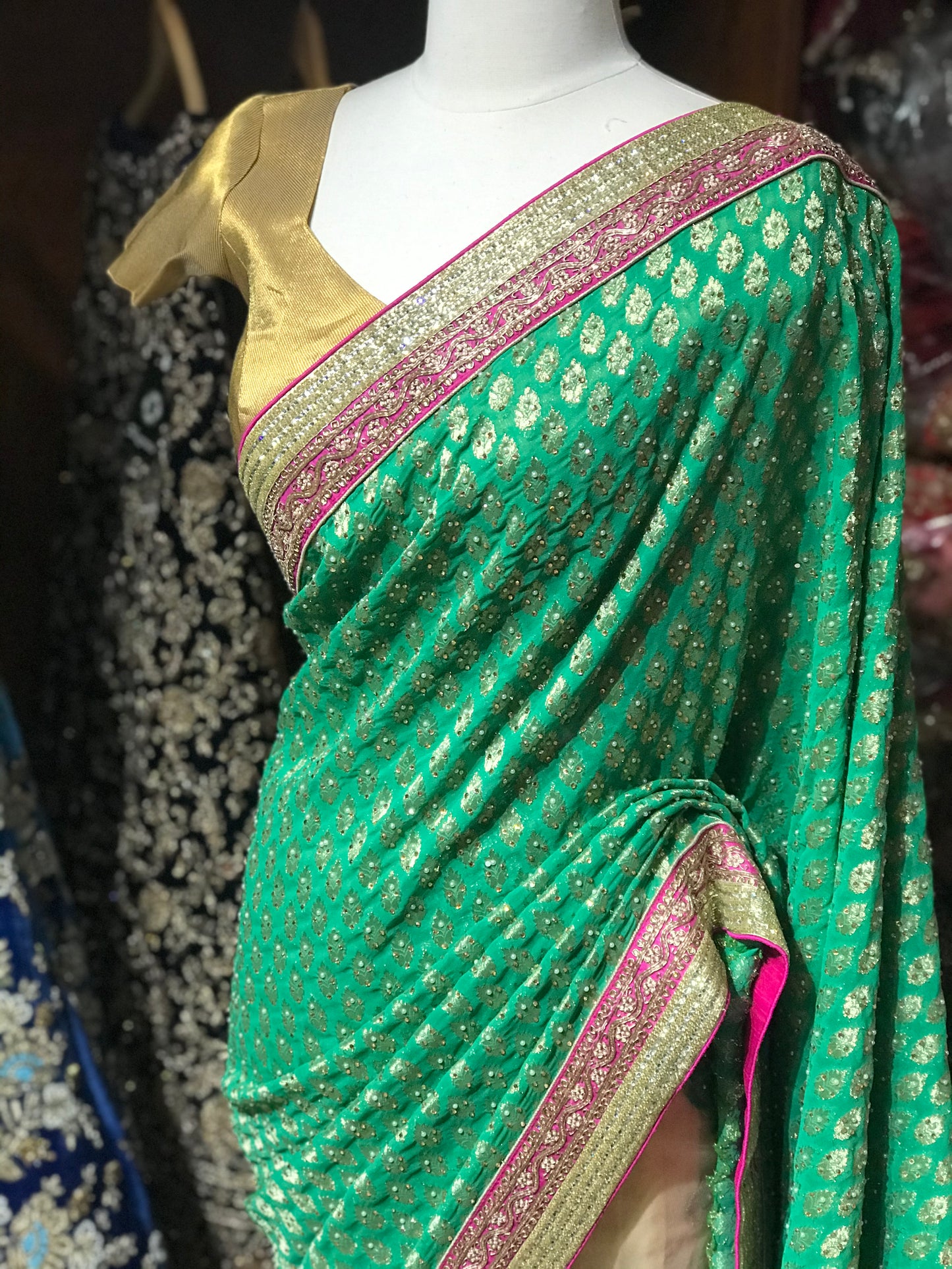 Half & Half Sarees