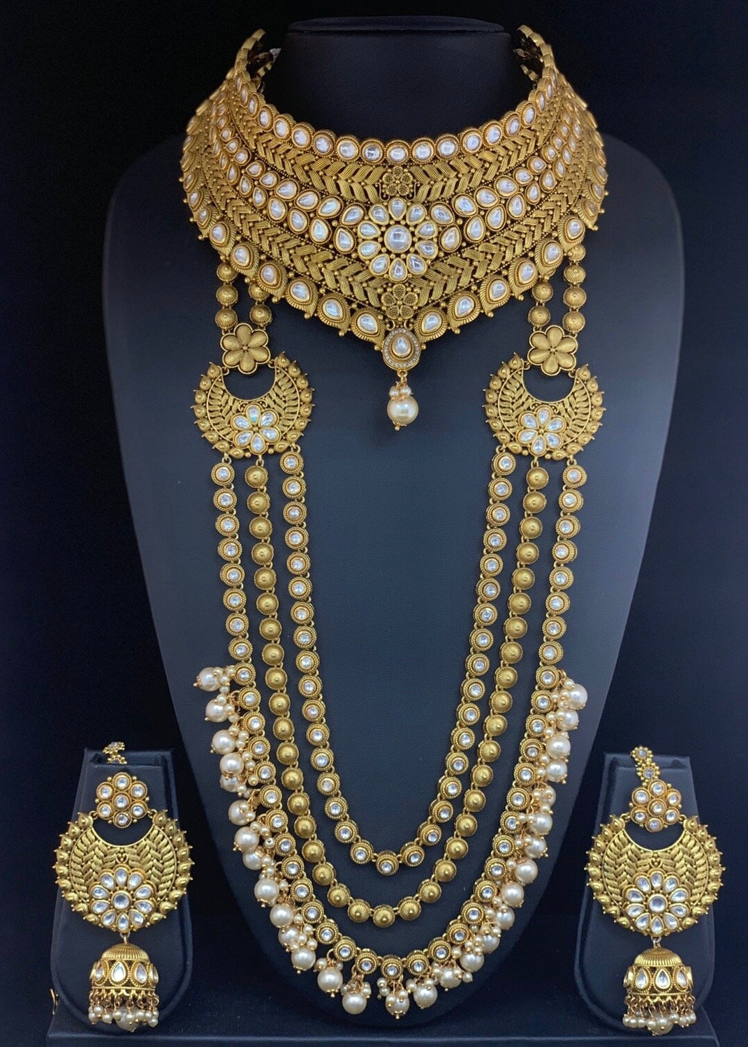 Sharmin Kundan Bridal Set