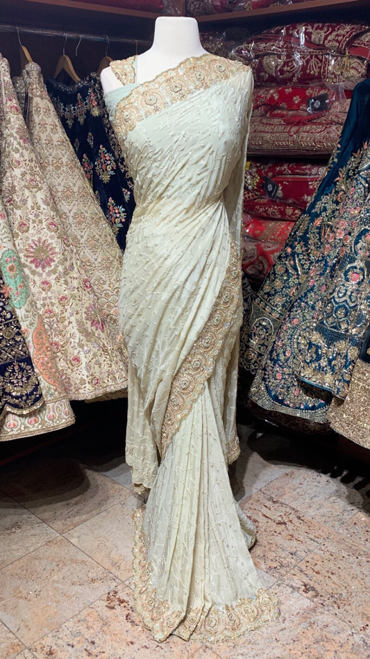 Crepe Saree