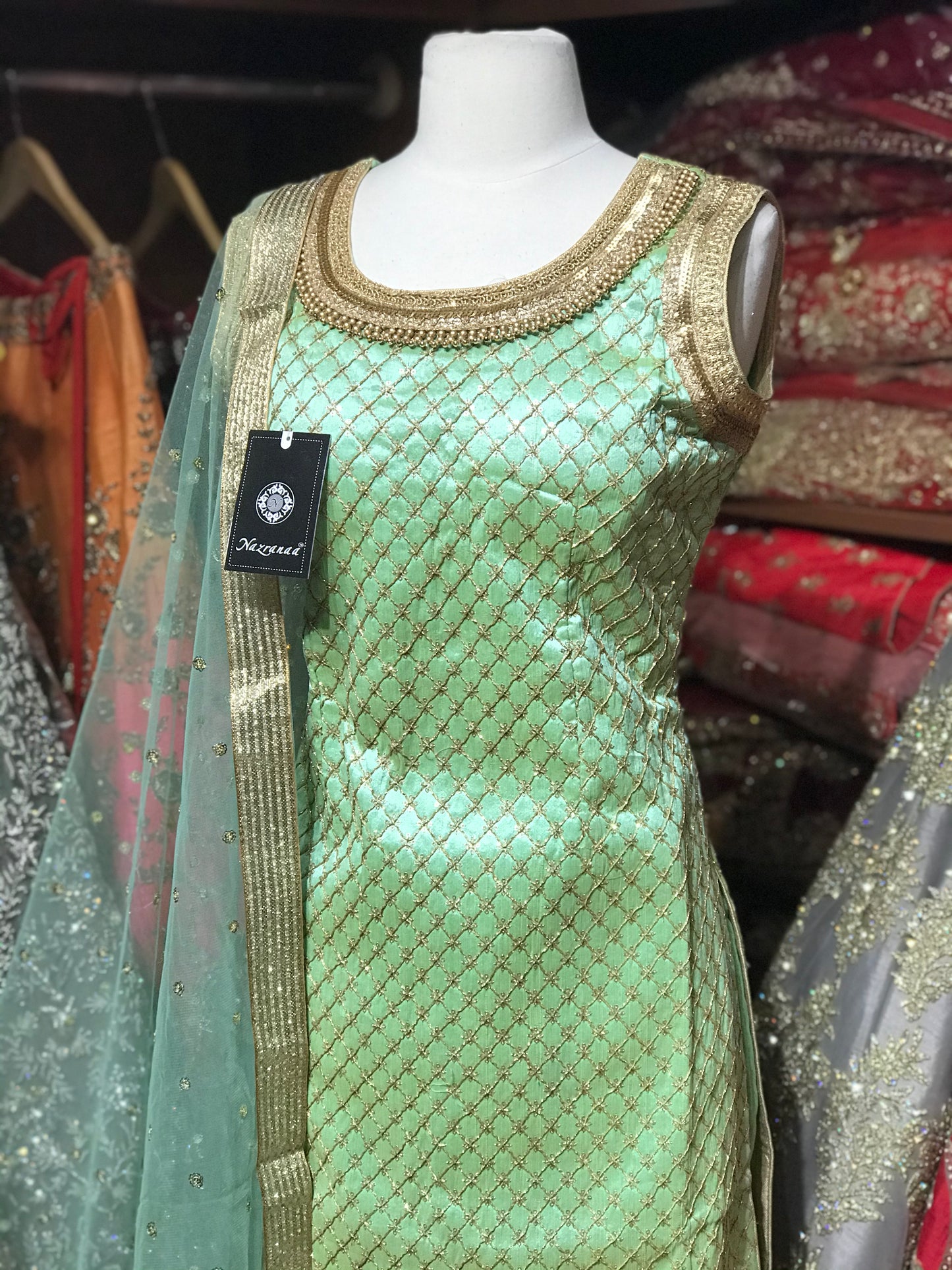 Silk Size 38 Special Sharara Suit