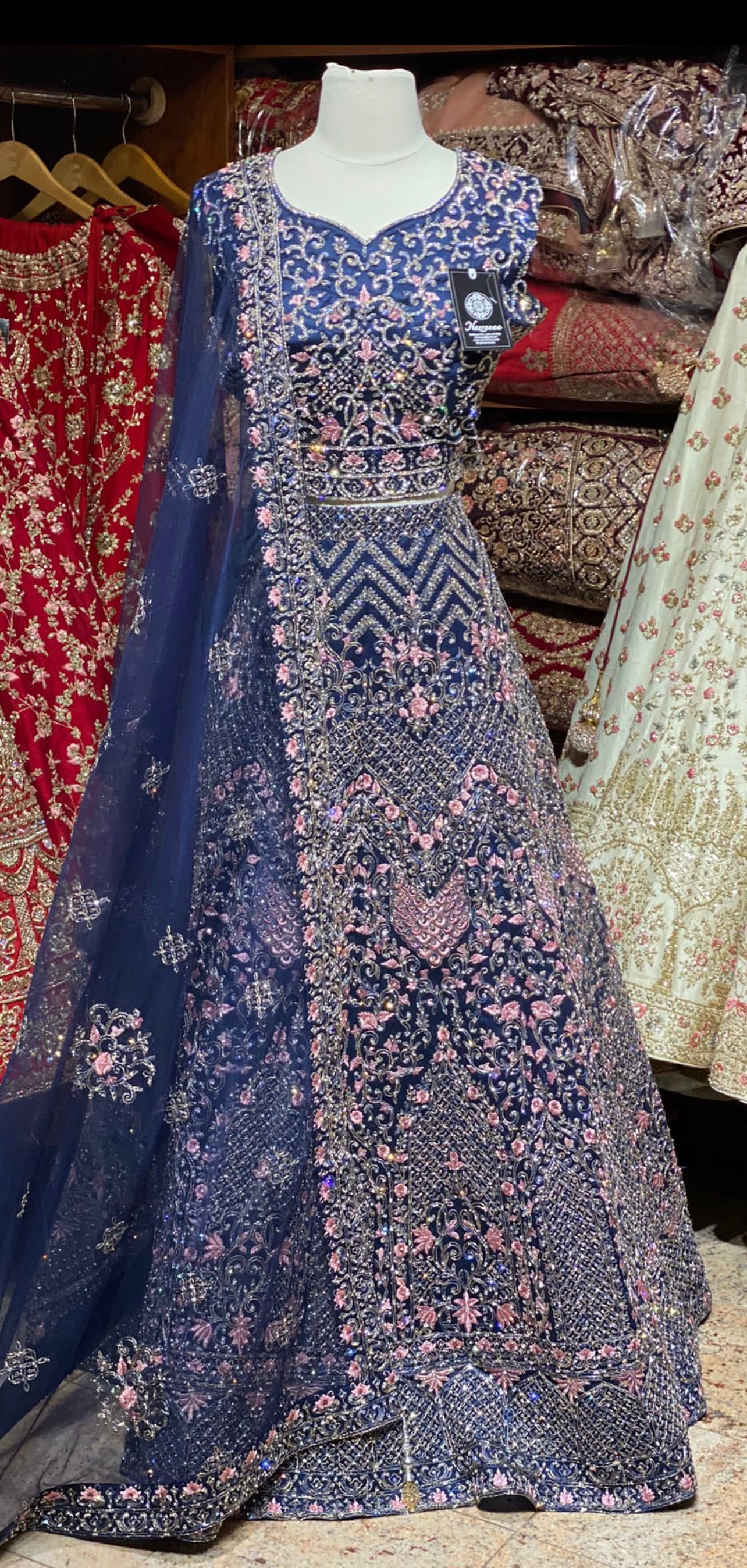 Sierra Blue New Era Party Wear Collection PWL-328