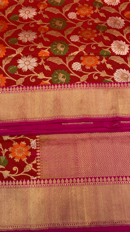 Pure Silk Banarasi Handloom Saree