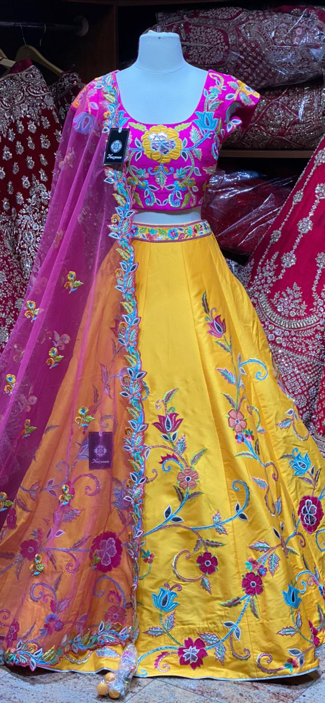 Mustard Yellow Unmissable Rangaadi Party Wear Collection PWC-015