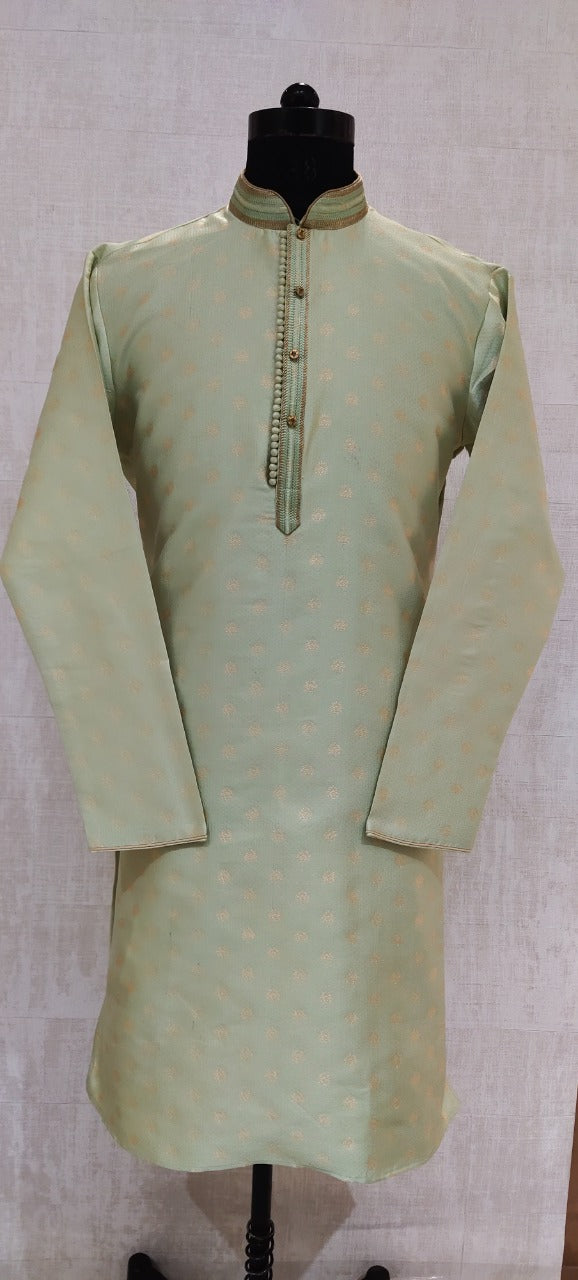 Mens Brocade Kurta Pajama U2S73