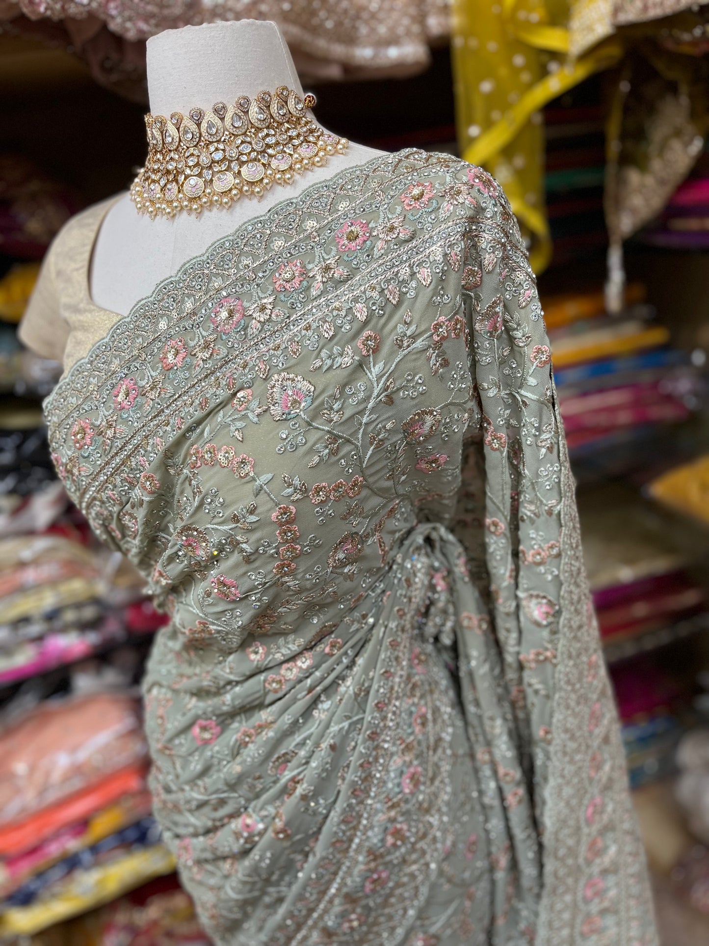 Party Wear Saree D-001