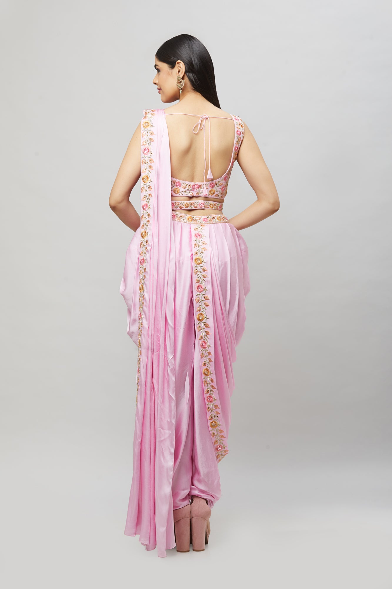 Ready Dhoti Saree RSD10