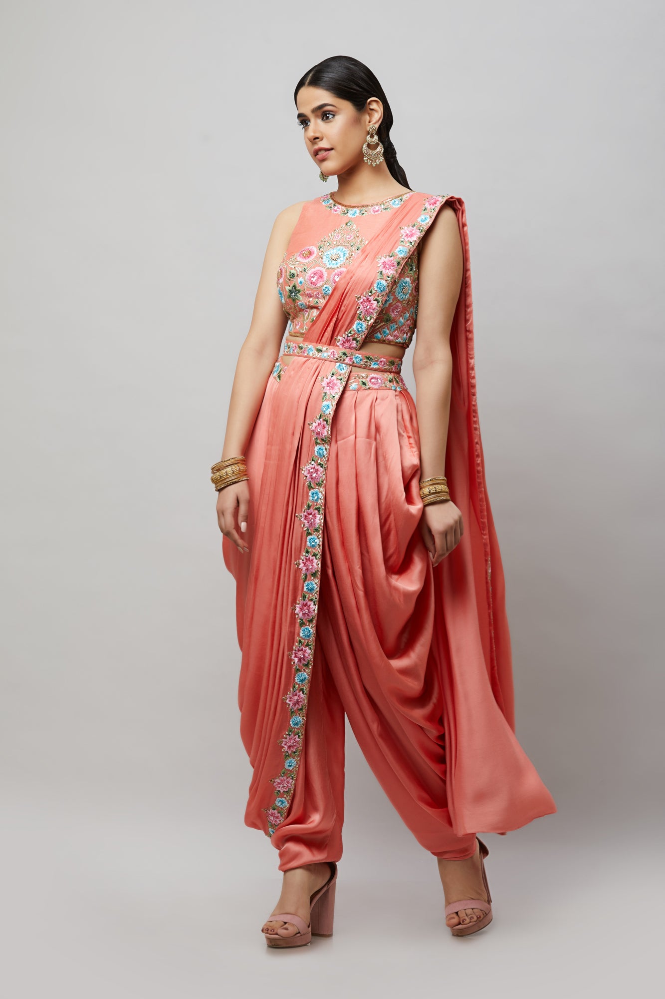 Ready Dhoti Saree RSD2