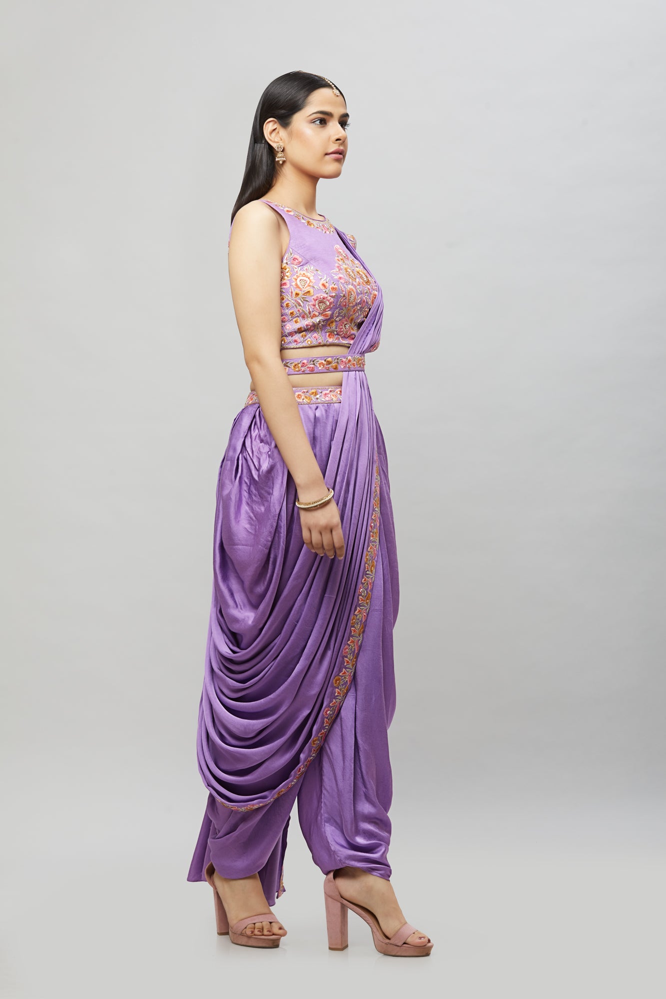 Ready Dhoti Saree RSD8