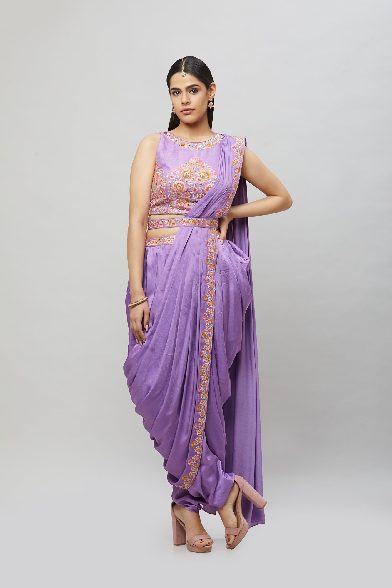 Ready Dhoti Saree RSD8