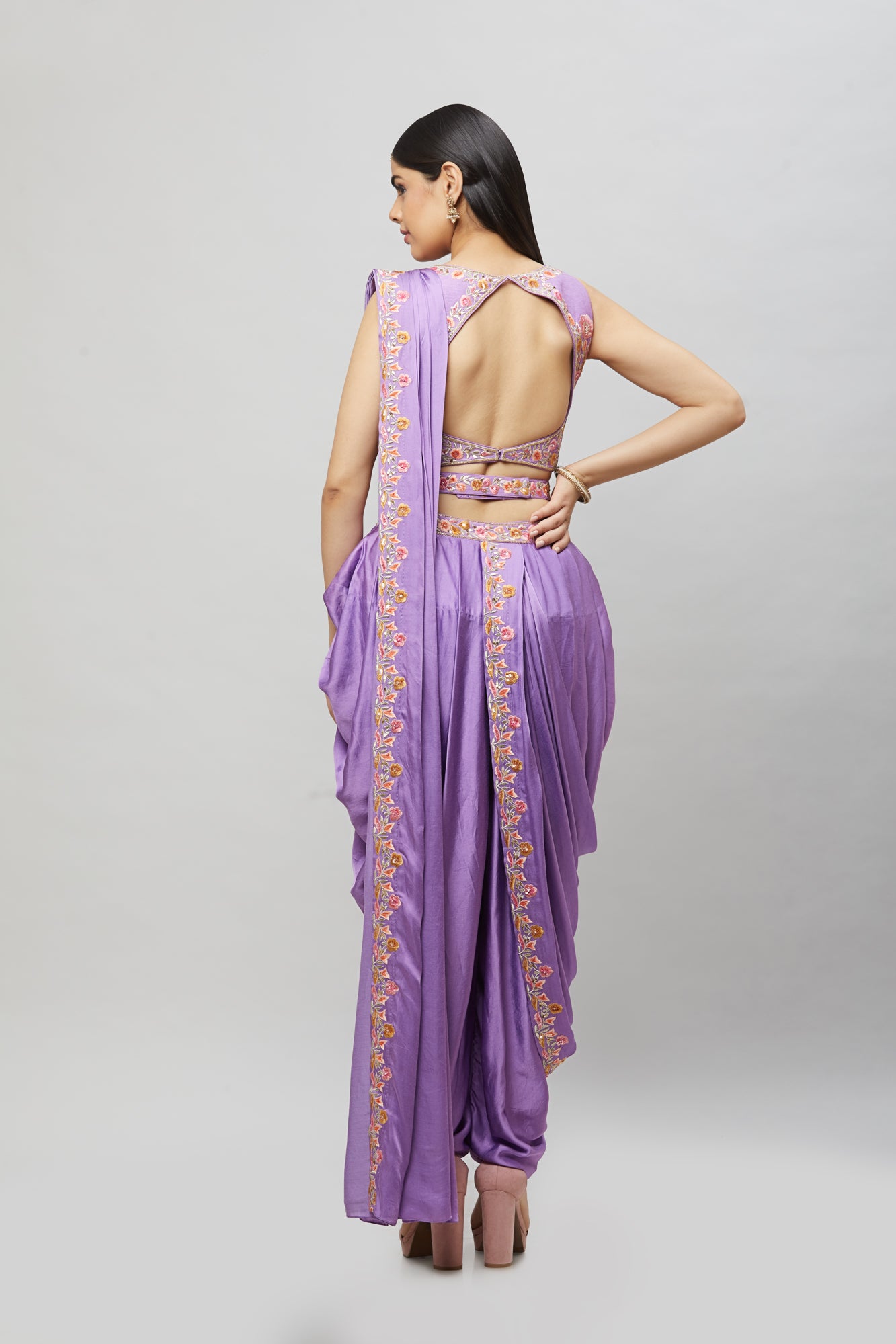 Ready Dhoti Saree RSD8