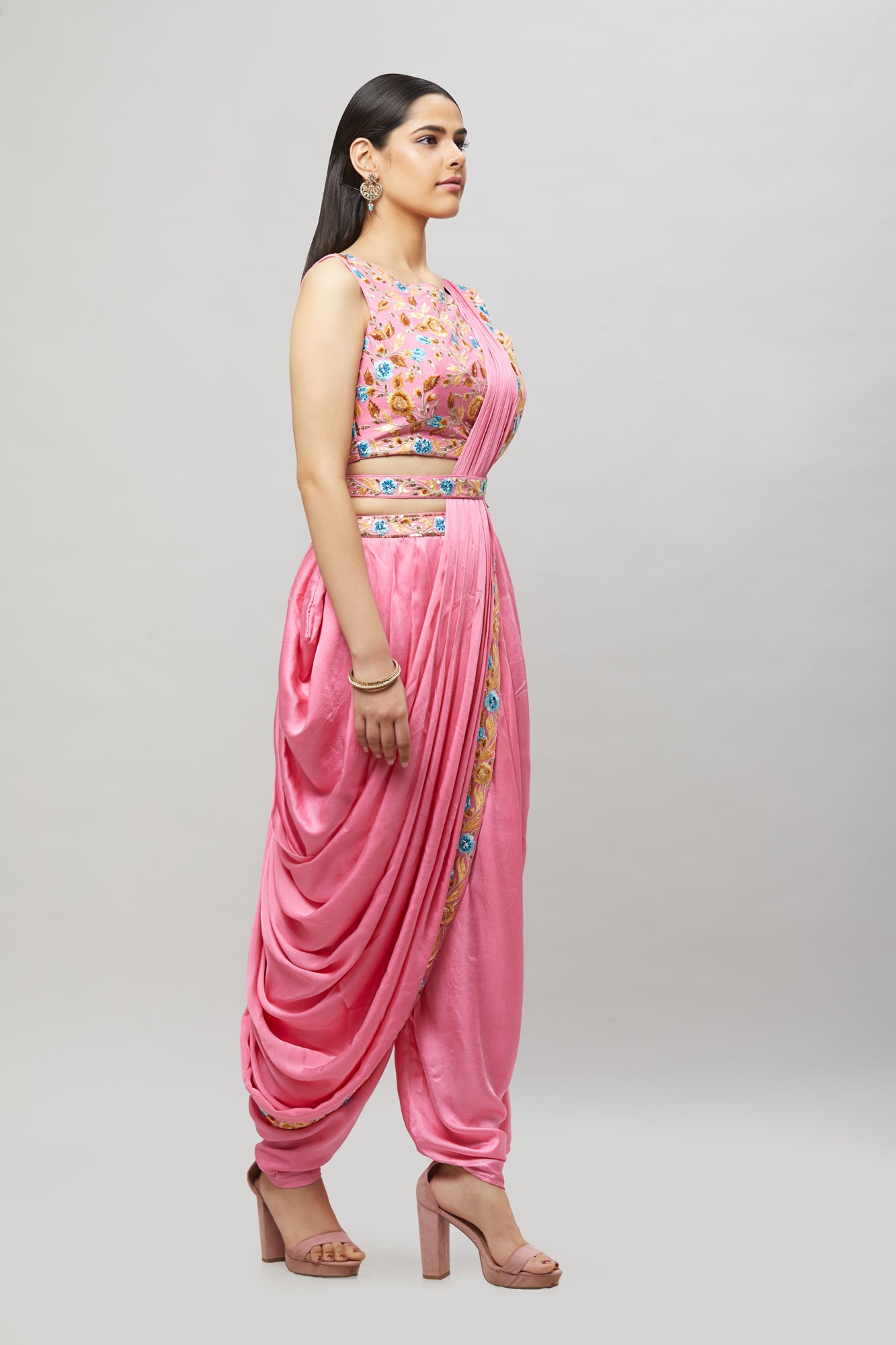 Ready Dhoti Saree RSD9