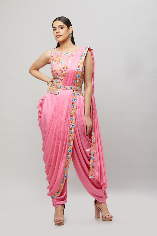 Ready Dhoti Saree RSD9