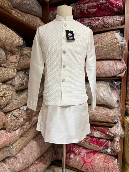 Mens Kurta Vest Set S2-S56