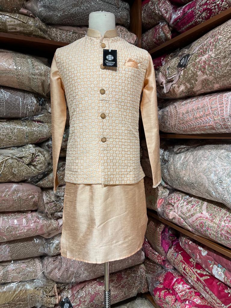 Mens Kurta Vest Set S1216