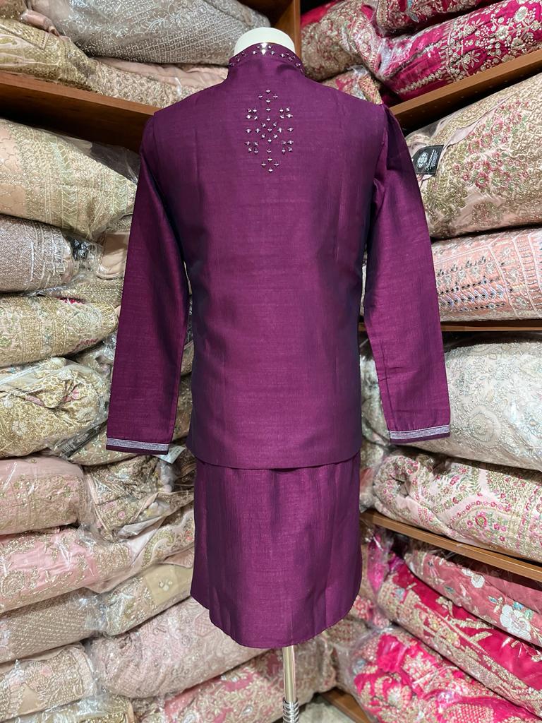 Mens Kurta Vest Set A1-S7