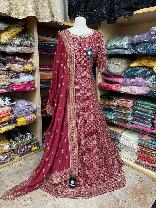 Anarkali Suit D-019