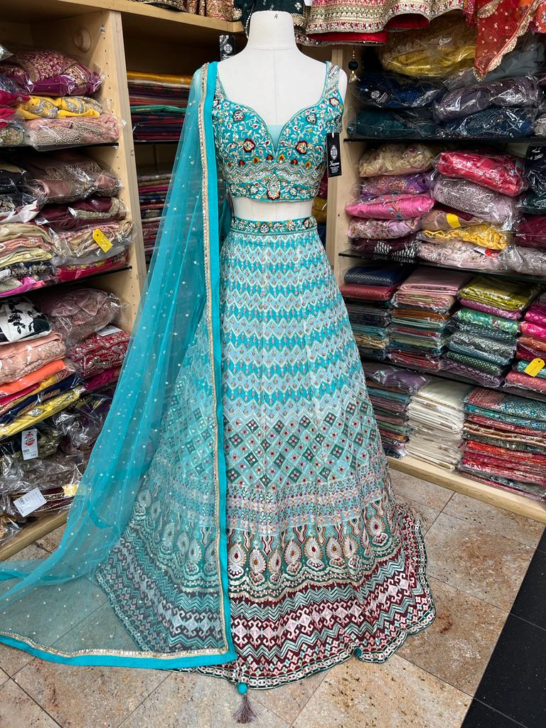 Party Wear Lehenga D-009