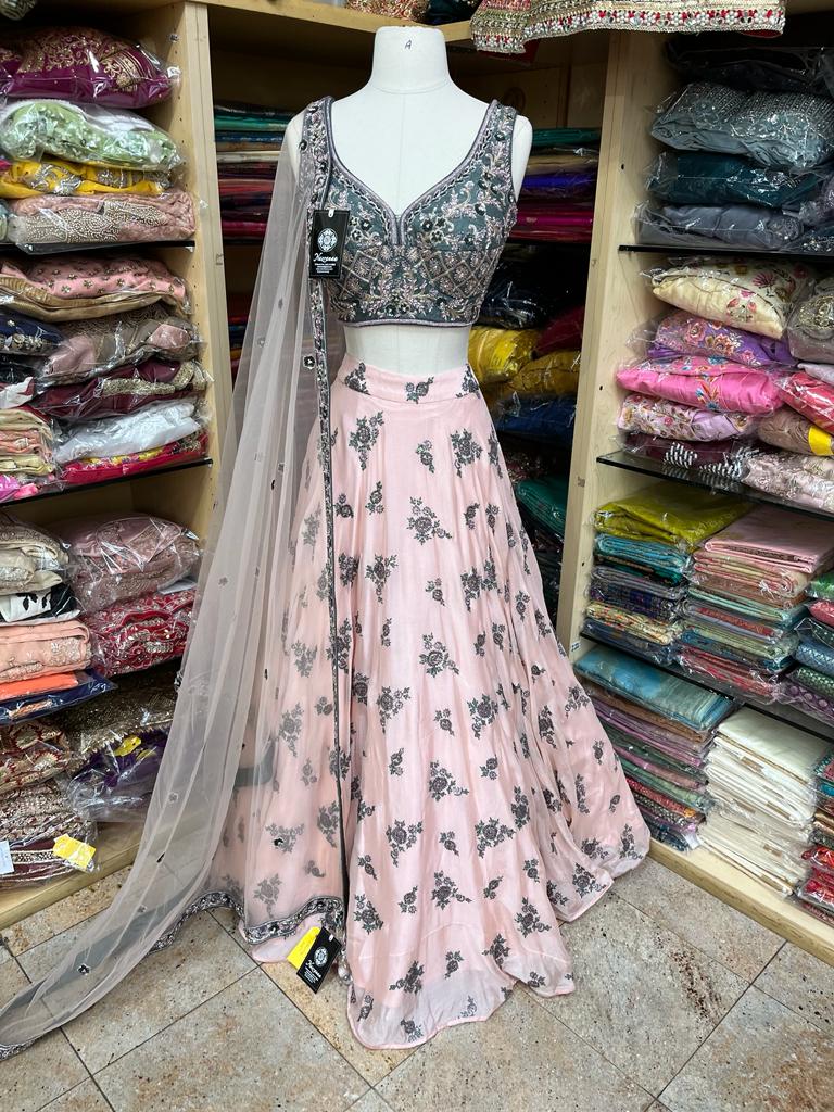 Party Wear Lehenga D-019