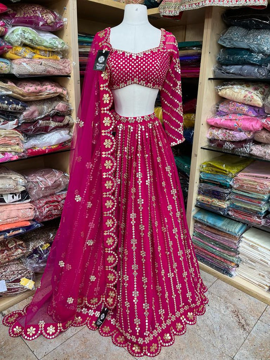 Party Wear Lehenga D-018