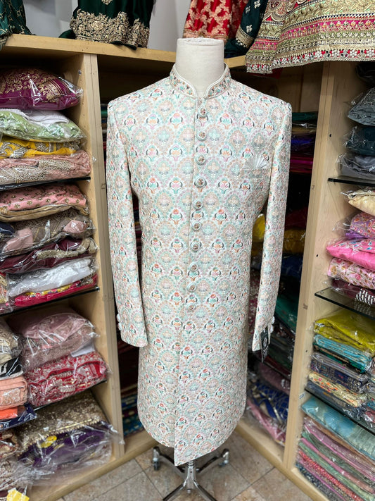 Mens Sherwani-D097