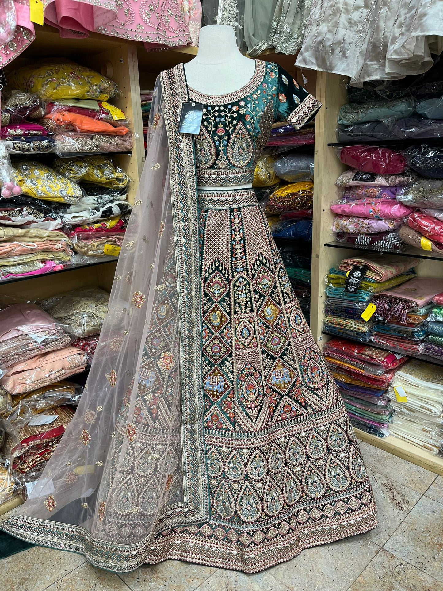 Party Wear Lehenga D-025