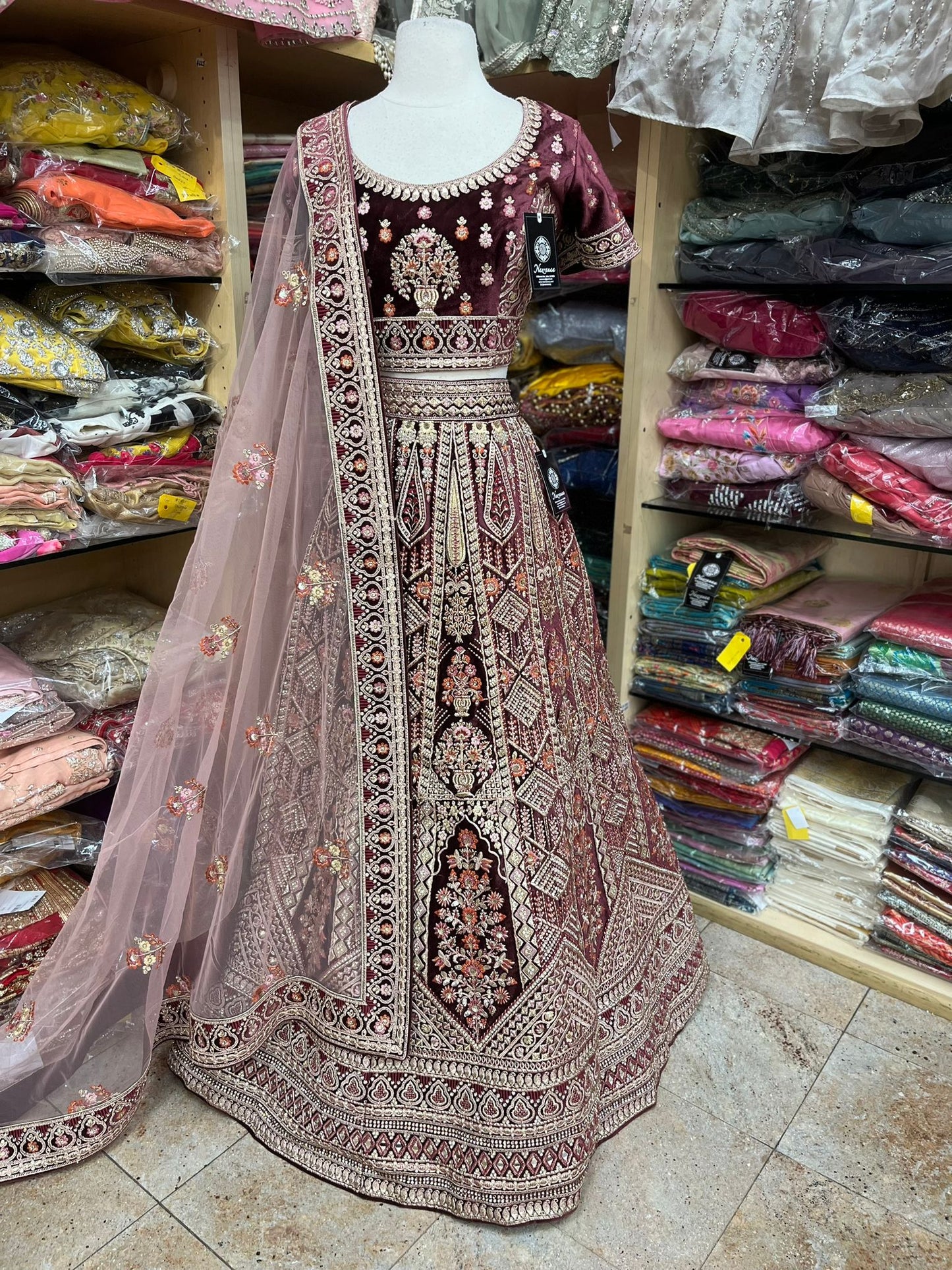 Party Wear Lehenga D-027