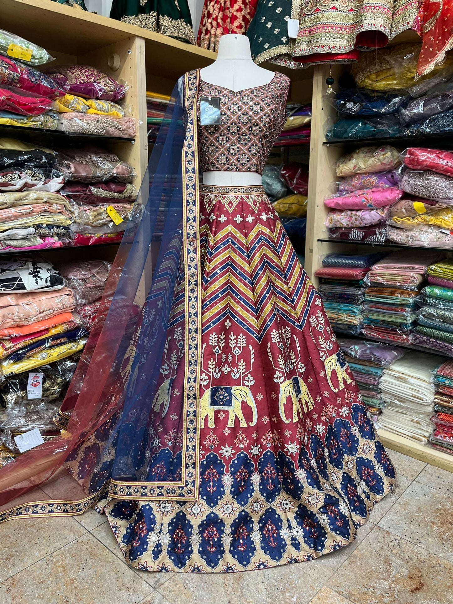 Party Wear Lehenga D-042