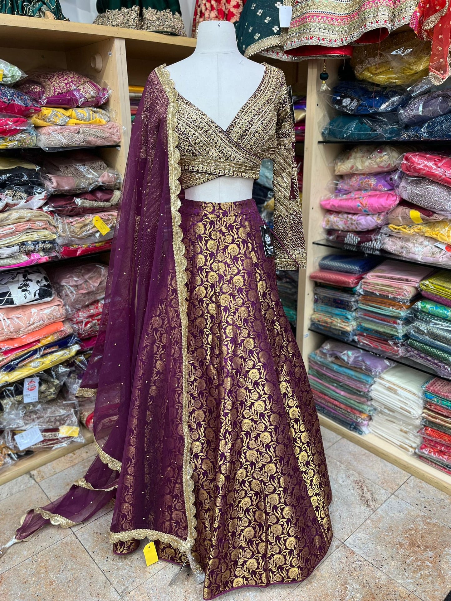 Party Wear Lehenga D-044