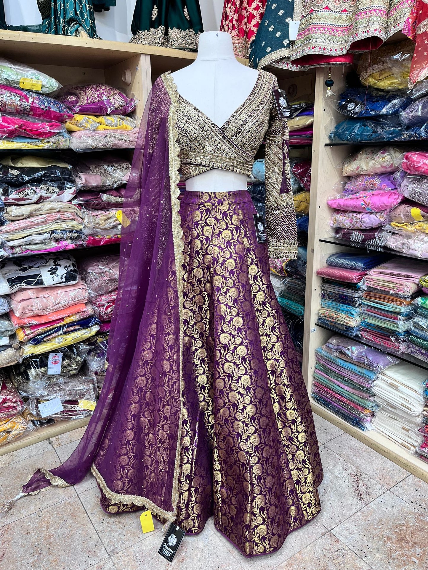 Party Wear Lehenga D-044