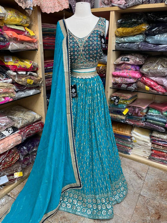 Party Wear Lehenga D-051