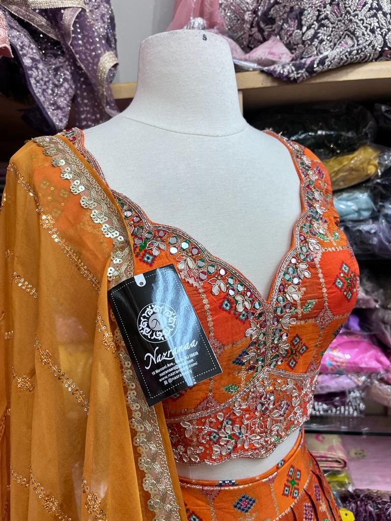 Party Wear Lehenga D-054