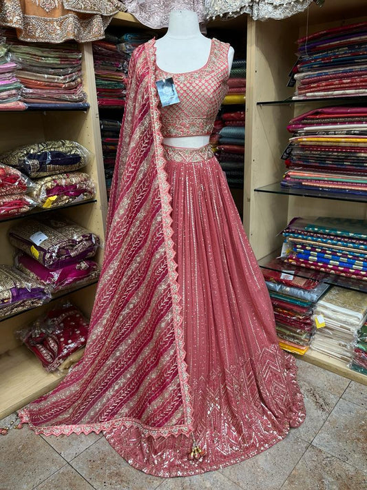 Party Wear Lehenga D-060