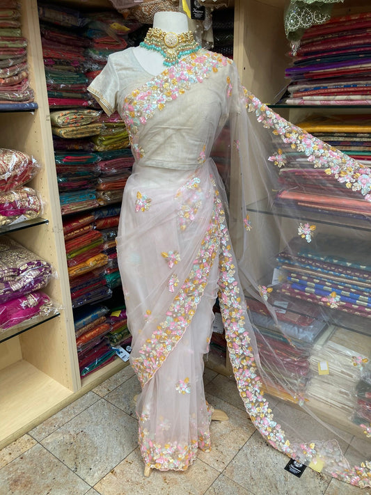 Party Wear Saree D-093