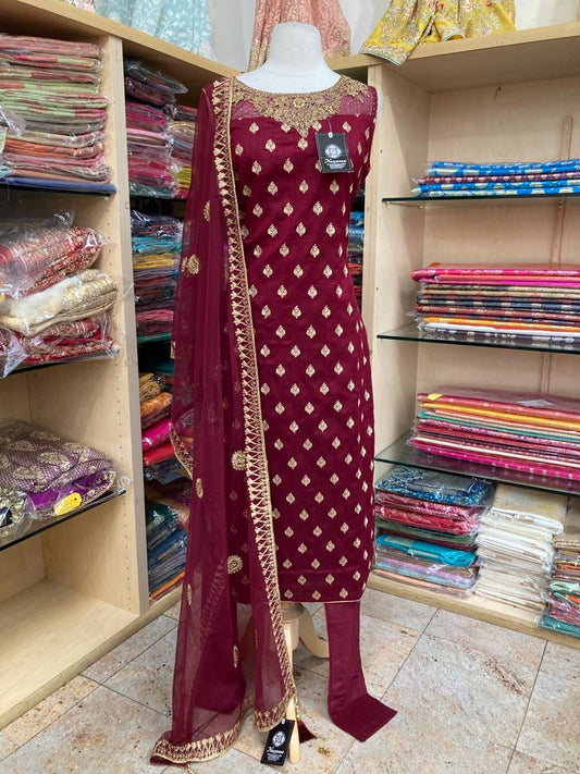 Partywear Suit D-018