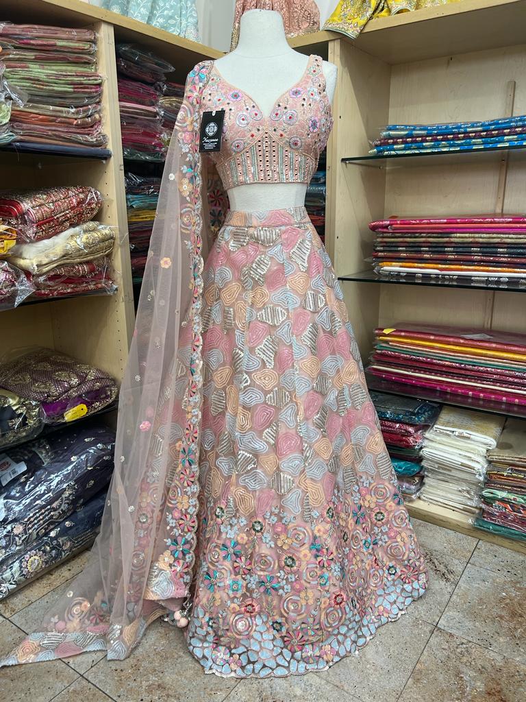 Party Wear Lehenga D-076