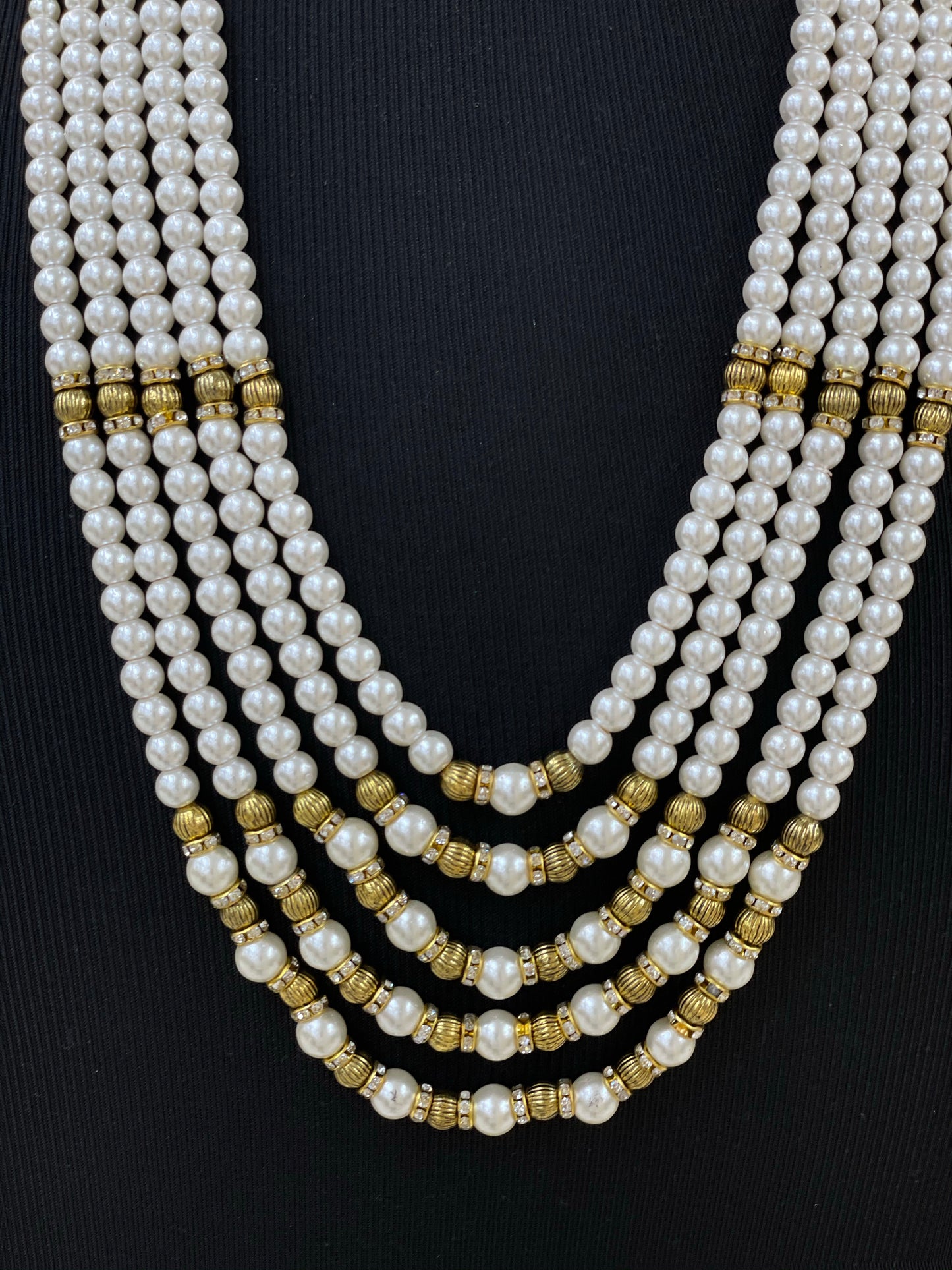 Groom’s moti mala/Sherwani necklace