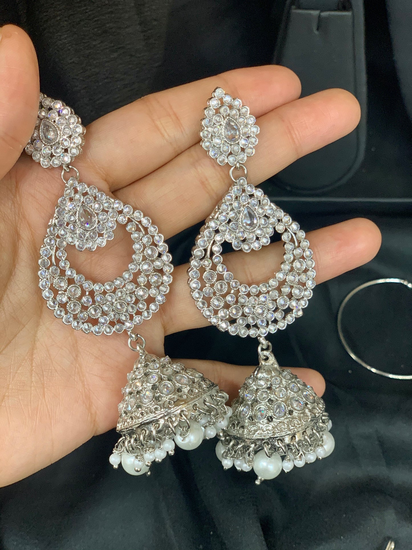 Anila Silver Bridal Set